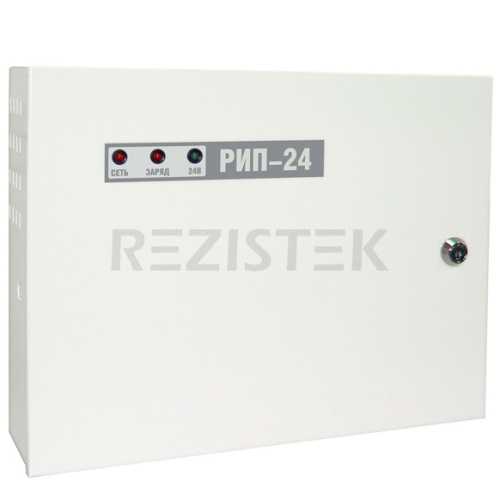 РИП-24 исп.02 (Рип-24-1/7М4)  (24В, 1А, без АКБ 4шт/уп)  Резервированный источник питания с микропроцессорным управлением,