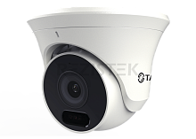 TSc-E2FA Купольная универсальная видеокамера UVC (AHD, TVI, CVI, CVBS) с LED подсветкой белого цвета, двухмегапиксельная 1920х1080х25к/с