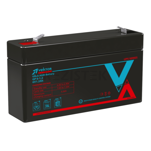 GP 6-1,3 аккумуляторная батарея VEKTOR ENERGY