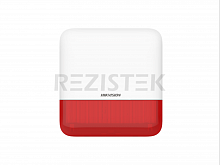 DS-PS1-E-WE  (Red Indicator)Беспроводной уличный оповещатель (красный индикатор)