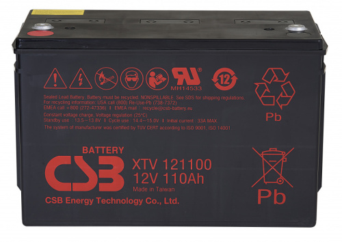 Аккумуляторная батарея CSB XTV 121100