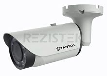 TSi-Pn254VZBR IP-видеокамера уличная цилиндрическая с ИК подсветкой, двухмегапиксельная, 1920 x 1080, 1/2. 8” сенсор 0.01 Люкс (день) / 0.005 Люкс (ночь) / 0 Люкс (с ИК подсветкой), Н.264+/H.265+/MJPEG, моторизованный объектив 2.7 -13.5 мм, управление диа