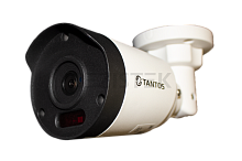 TSi-P4FP - 4 мегапиксельная уличная цилиндрическая IP камера с ИК подсветкой