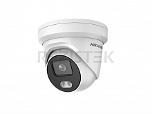 DS-2CD2327G2-LU(C)(4mm)2Мп уличная купольная IP-камера с LED-подсветкой до 30м и технологией AcuSense