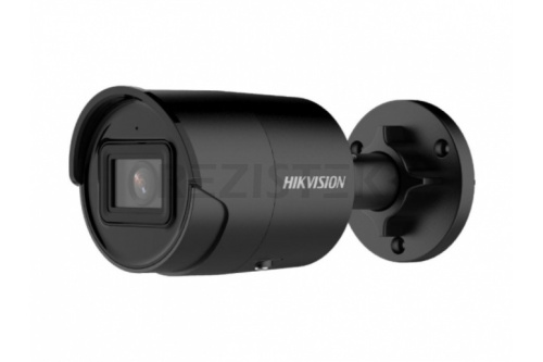DS-2CD2083G2-IU(BLACK)(2.8mm)8Мп уличная цилиндрическая IP-камера с EXIR-подсветкой до 40м и технологией AcuSense