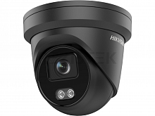 DS-2CD2347G2-LU(2.8mm)(C)(BLACK)4Мп уличная купольная IP-камера с LED-подсветкой до 30м и технологией AcuSense