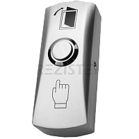TS CLICK Кнопка выхода накладная, металическая. Коммутируемое напряжение до 36В пост. тока / 3А. Габариты: 83х32х25мм
