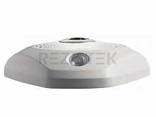 DS-2CD6365G0E-IS(1.27mm)(B)6Мп fisheye IP-камера с ИК-подсветкой до 15м