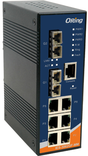 IES-3062GF-MMSC Идустриальный Ethernet Switch