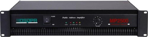 DSPPA MP-2500 Усилитель мощности 650Вт\100В выход или 4-16 Ом
