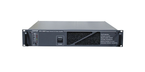 Sonar SPA-148DP - Усилитель мощности трансляционный. выходная мощность 480 Вт