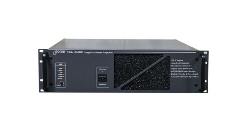 Sonar SPA-1000DP - Усилитель мощности трансляционный. выходная мощность 1000 Вт