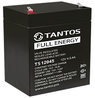 Аккумулятор 12В 4.5 А∙ч (TS 12045) Tantos Аккумуляторная батарея свинцово-кислотная, AGM