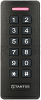 TS-KBD-EMF Plastic Кодонаборная панель со встроенным считывателем и контроллером карт EM-marin или Mifare. Емкость памяти 1000 кодов и карт. Возможна работа в режиме считывателя и кодовой панели с передачей информации через Wiegand-26…42. Питание 12В/150м