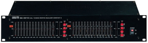 EQ-2215 Двухканальный графический эквалайзер. 15-полосный