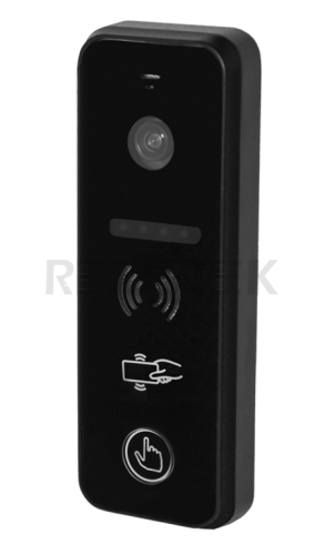 iPanel 2 HD EM (Black). Вызывная панель видеодомофона, накладная, камера 1080р (720р или CVBS)., PAL, угол обзора 110 град. (для 1080р), ИК подсветка, рабочая температура: -25С...+60С, IP66, четырехпроводная схема подключения. Встроенный считыватель с авт